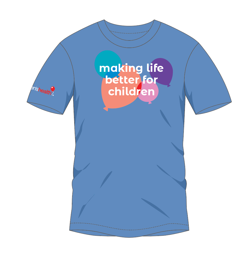 “making life better for children” t-shirt